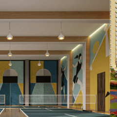 Badminton court