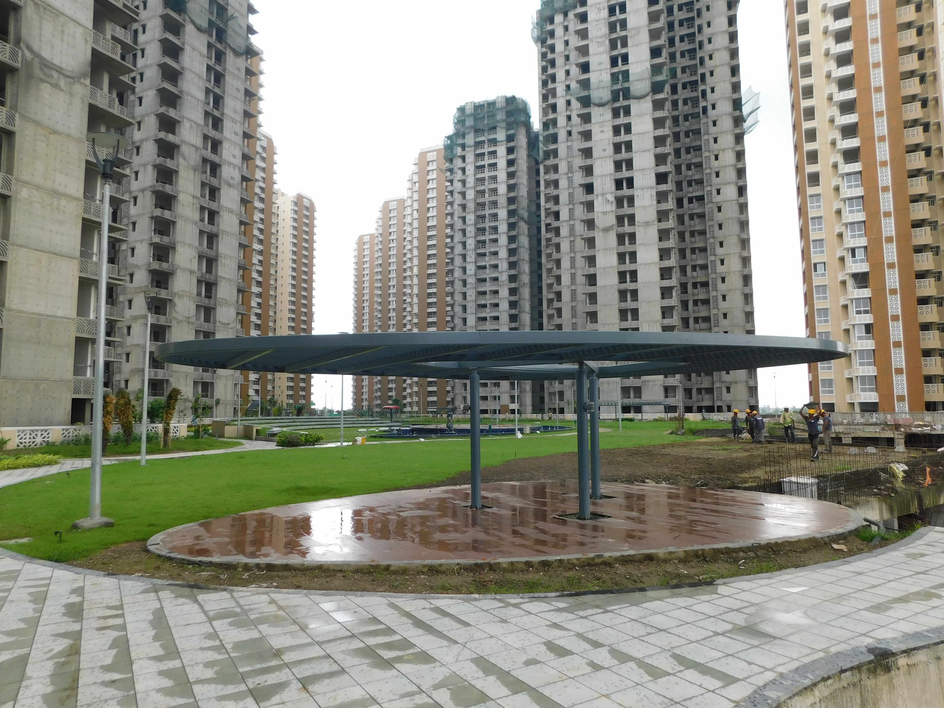 Sangam Non Tower Area Work in Progress 14 July 2025