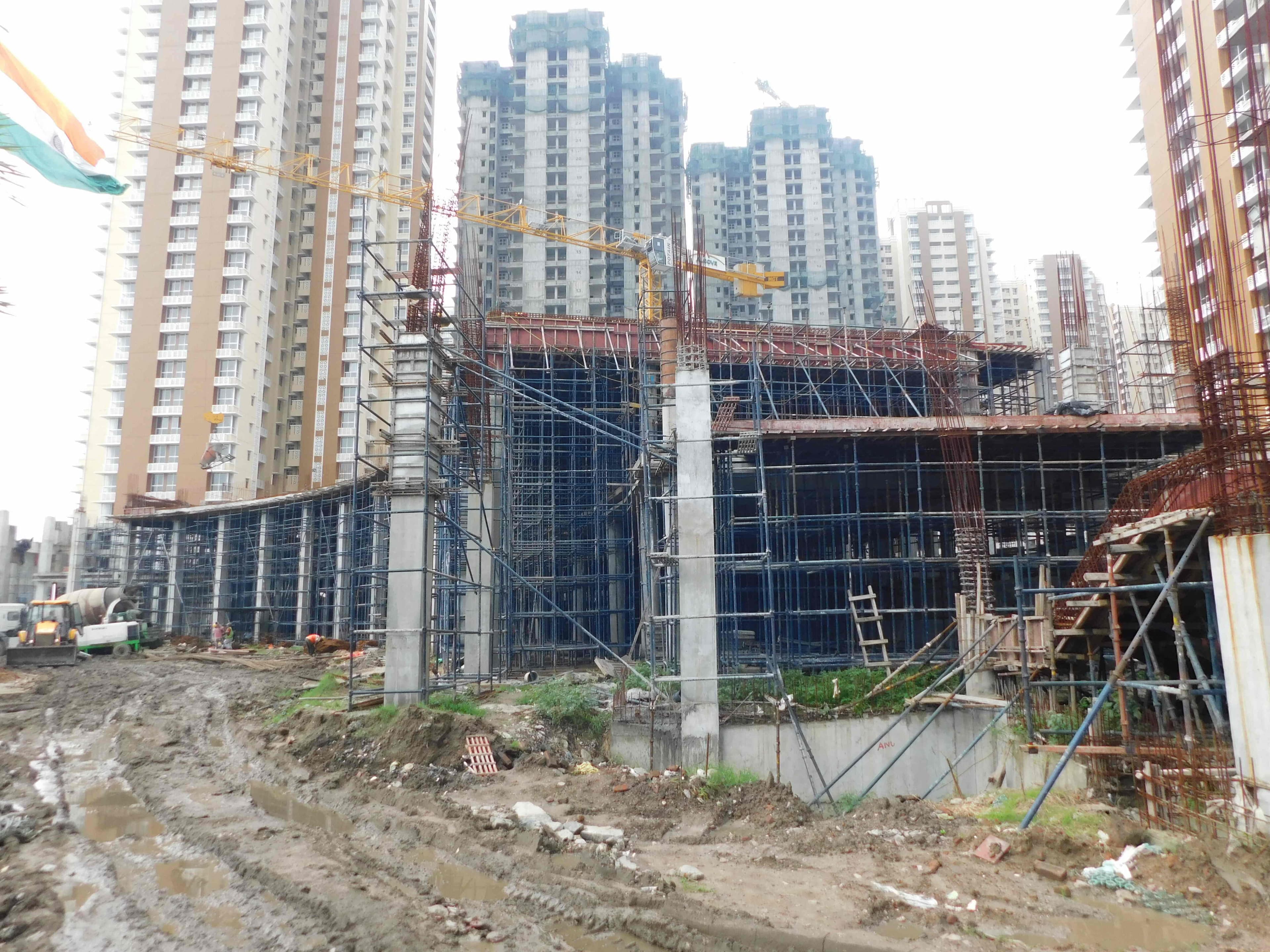 Sangam Non Tower Area Work in Progress 4 July 2025