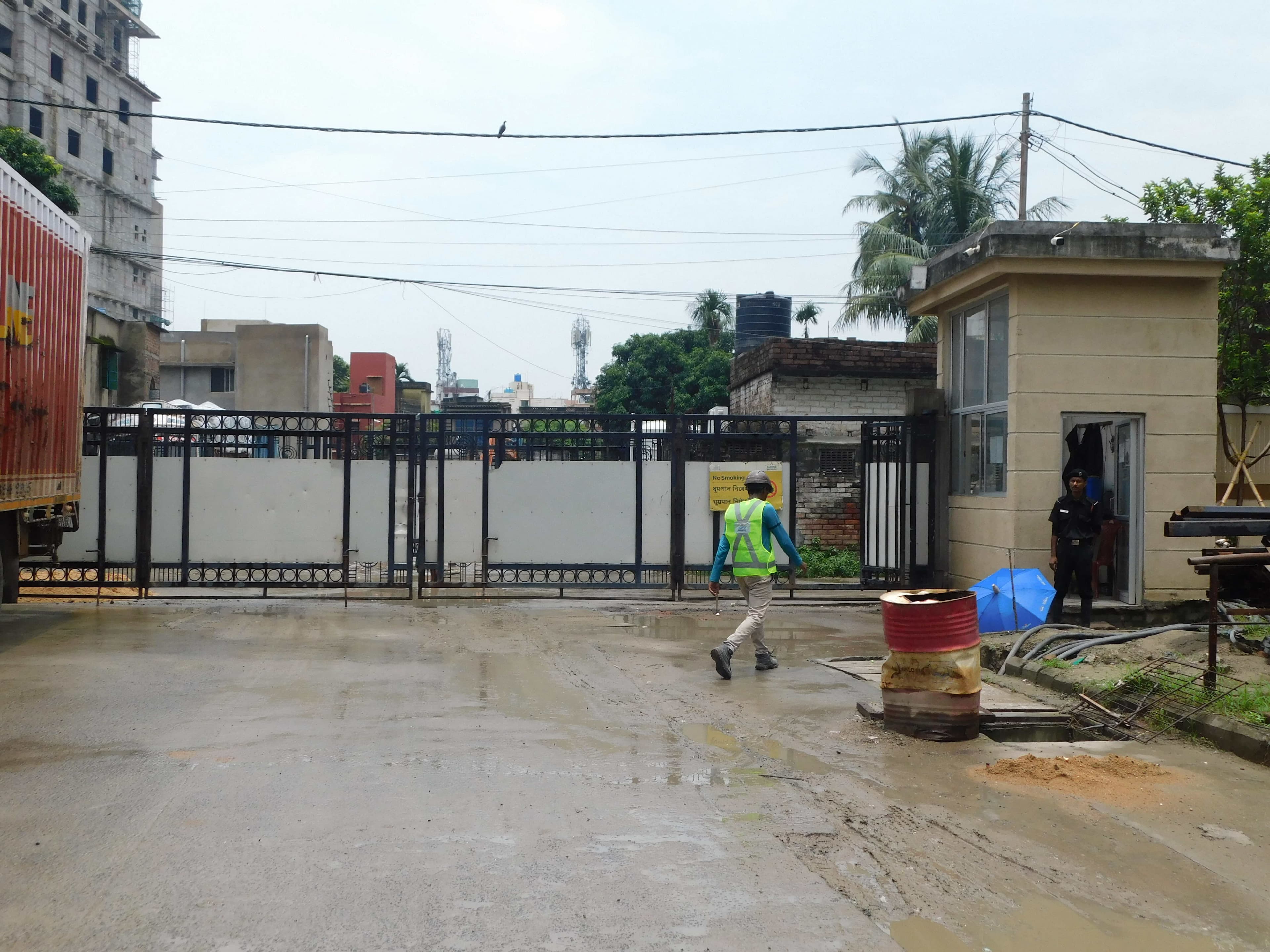Sangam Non Tower Area Work in Progress 5 July 2025
