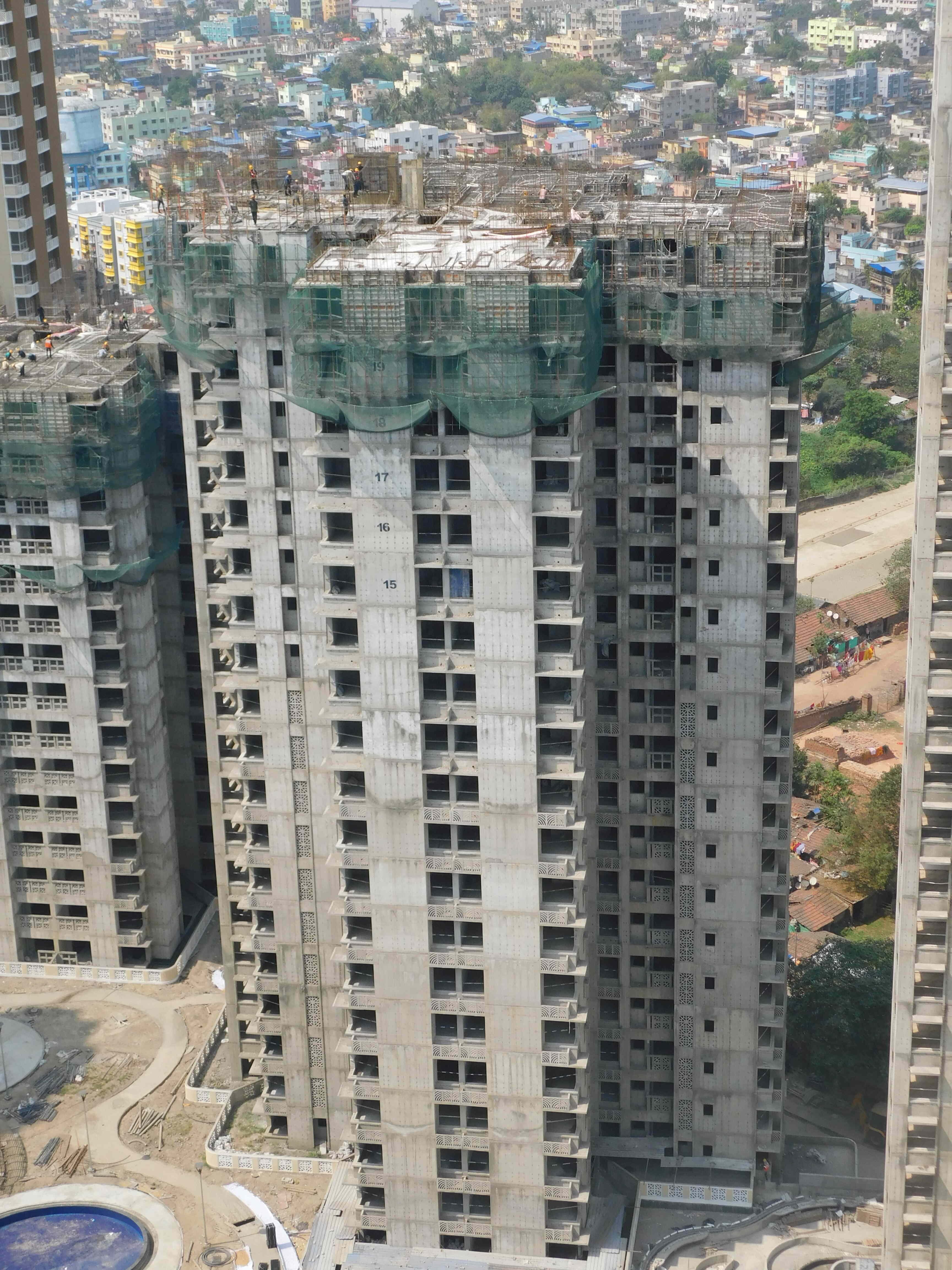 Sangam Tower 3 20th Floor Roof Casting Work in Progress March 2025 
