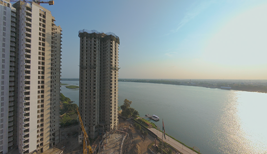 3rd slab cast: site photograph
